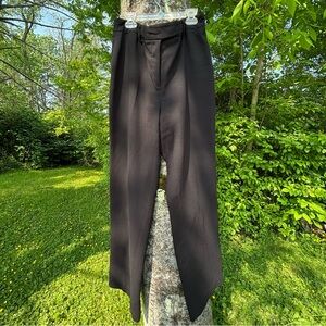 Rafaella Black Dress Pants Straight-Leg Classic